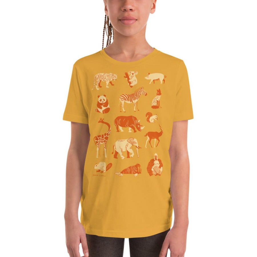 Apparel Cognitive Surplus | Retro Mammals Youth Graphic Tee