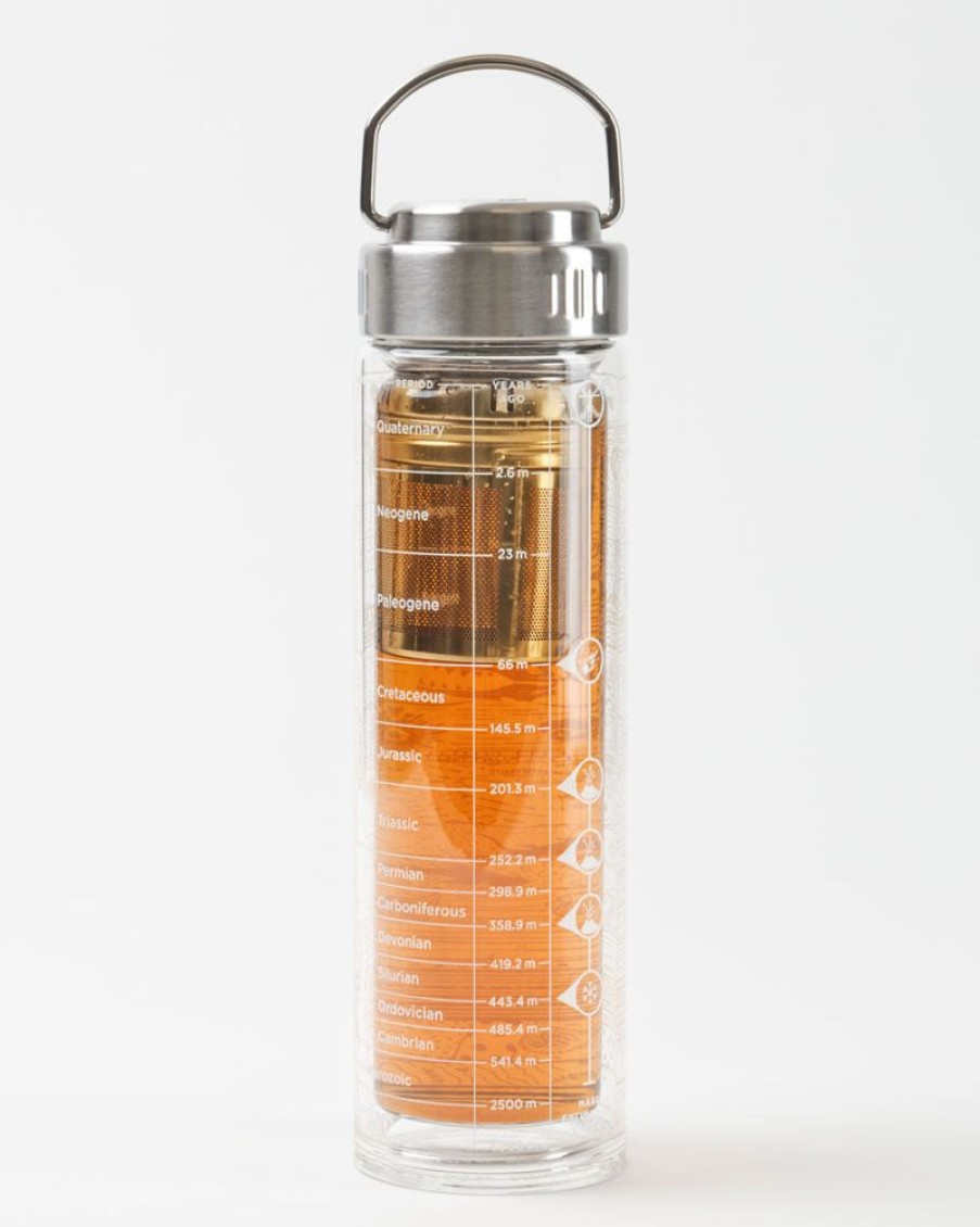 Kitchen + Bar Cognitive Surplus | Core Sample Loose Leaf Tea Infuser | Geology Gift