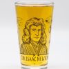 Kitchen + Bar Cognitive Surplus | Isaac Newton Pint Glass | Physics Gift