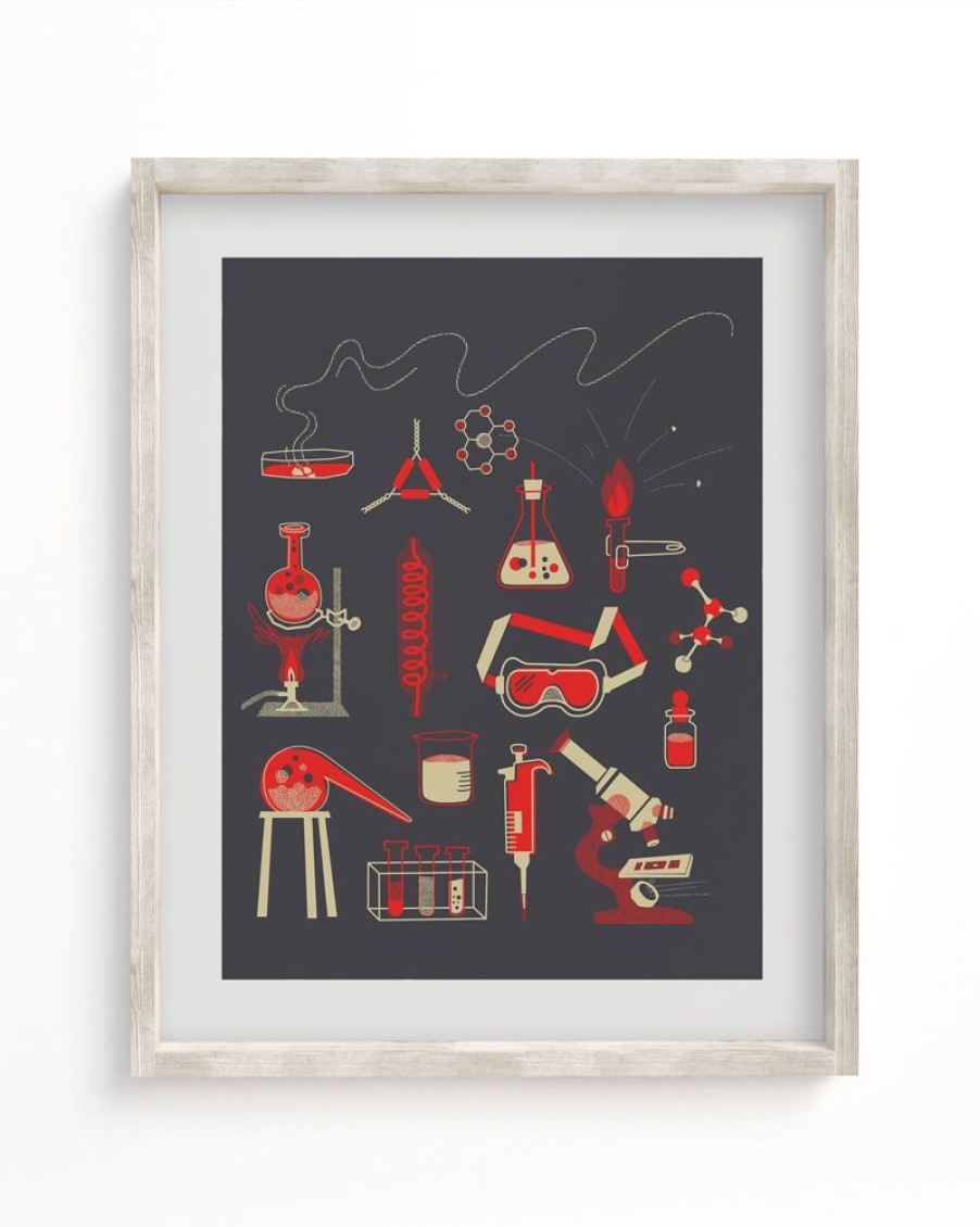 Wall Art Cognitive Surplus | Chemistry Lab Museum Print | Chemistry Gift