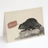 Stationery Cognitive Surplus | Beaver Dam Card - Apology Card | Cognitive Surplus