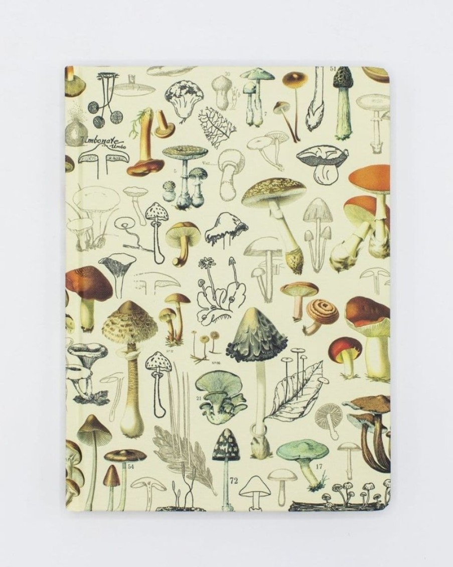 Notebooks Cognitive Surplus | Woodland Mushrooms Hardcover - Blank