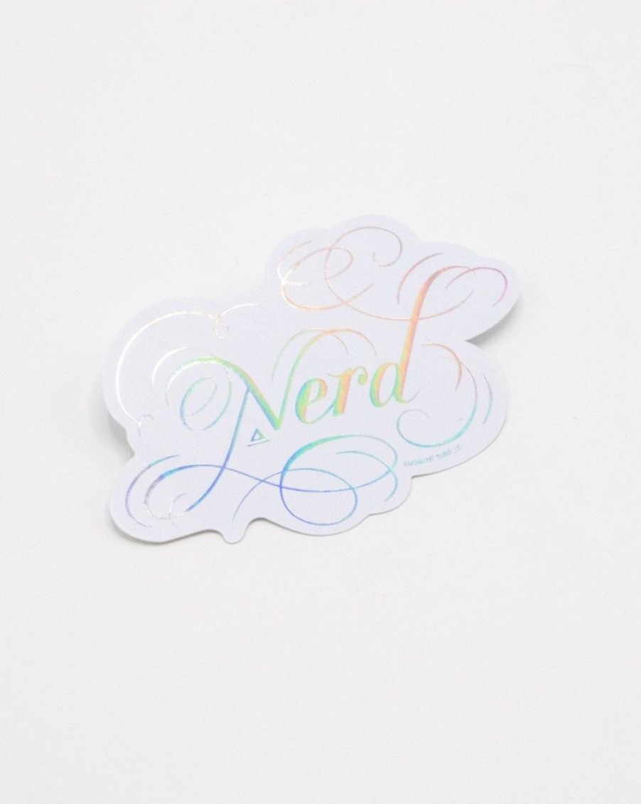 Stationery Cognitive Surplus | Nerd Sticker