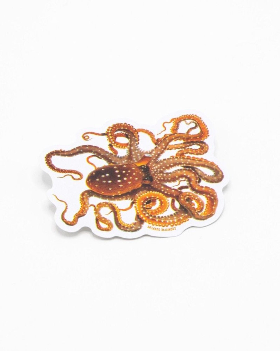 Stationery Cognitive Surplus | Atlantic White-Spotted Octopus Sticker