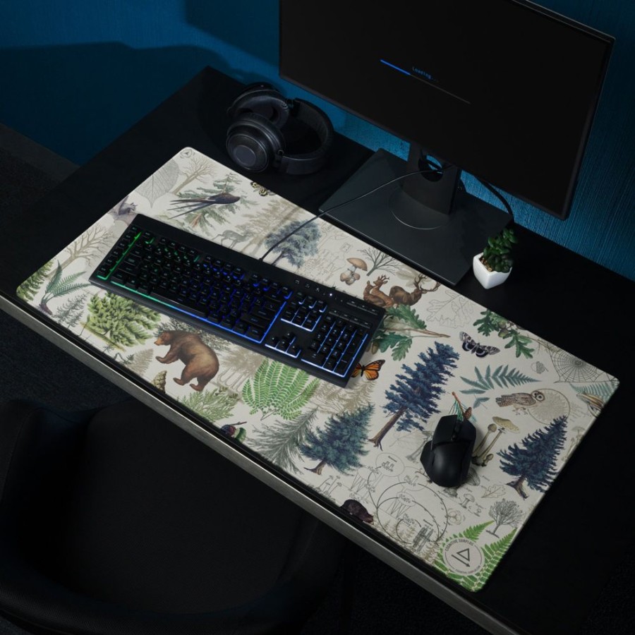 Home Cognitive Surplus | Woodland Forest Gaming Mouse Pad