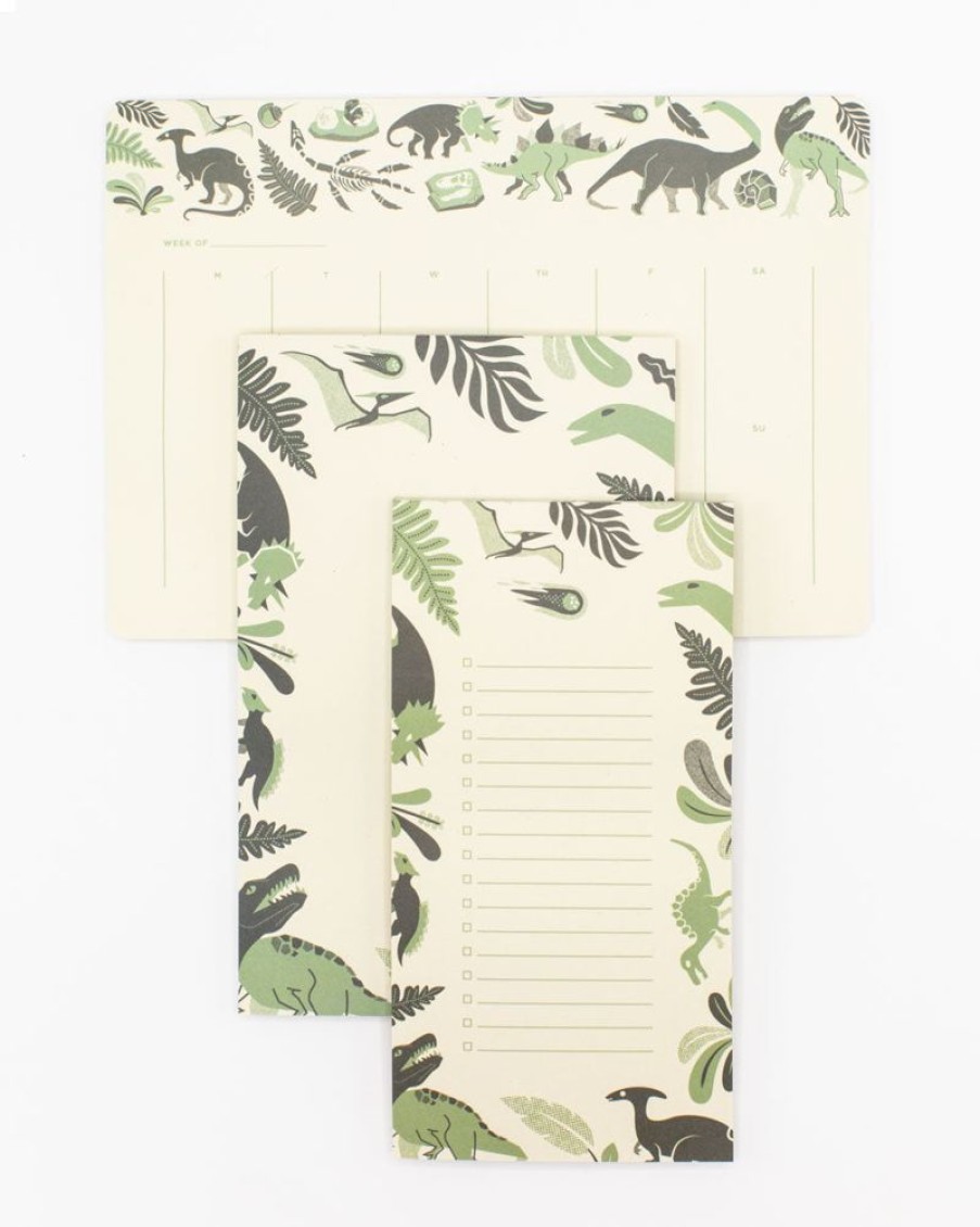 Stationery Cognitive Surplus | Retro Dinosaur Notepads - Paleontology Pad | Cognitive Surplus