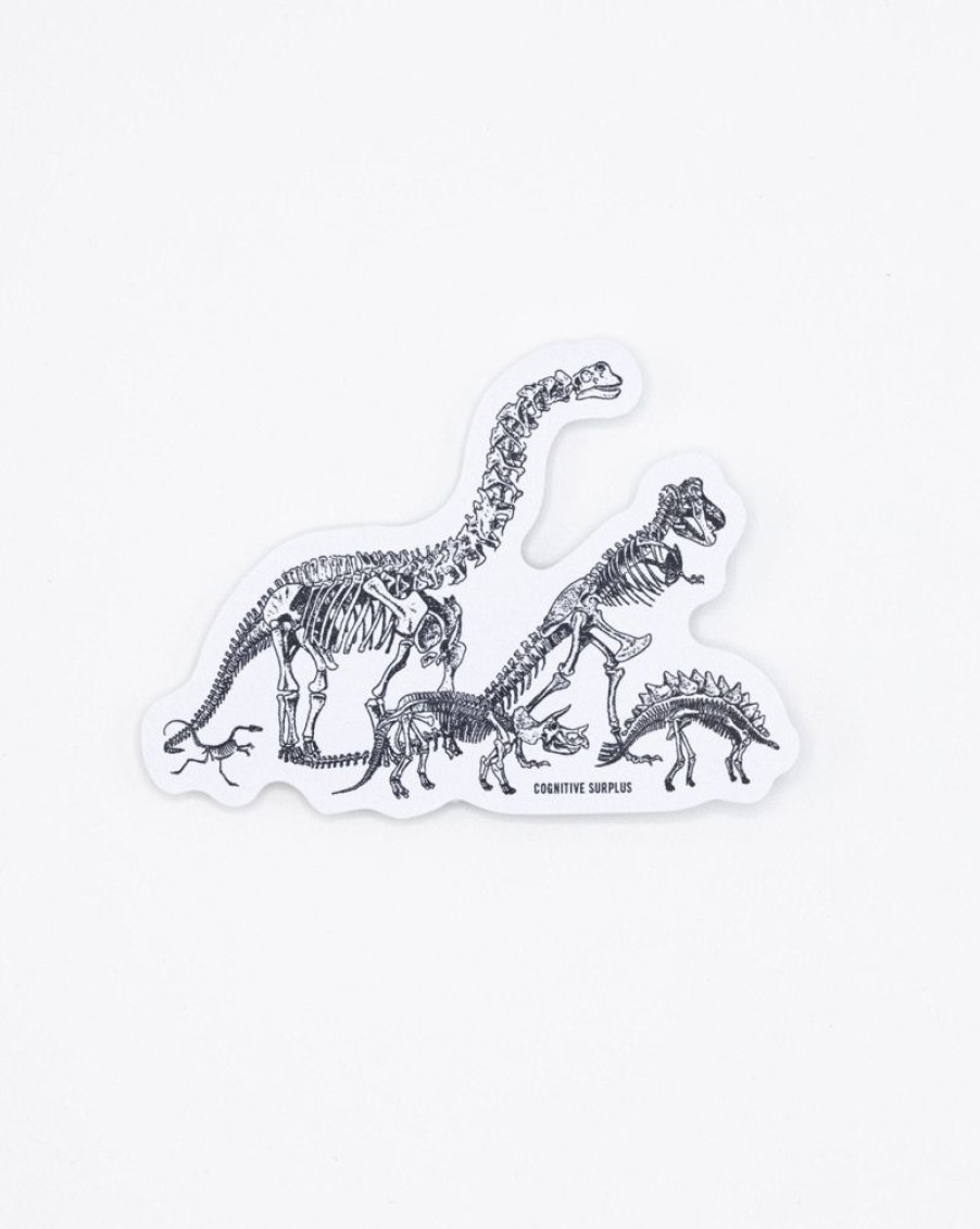 Stationery Cognitive Surplus | Dinosaur Commute Sticker