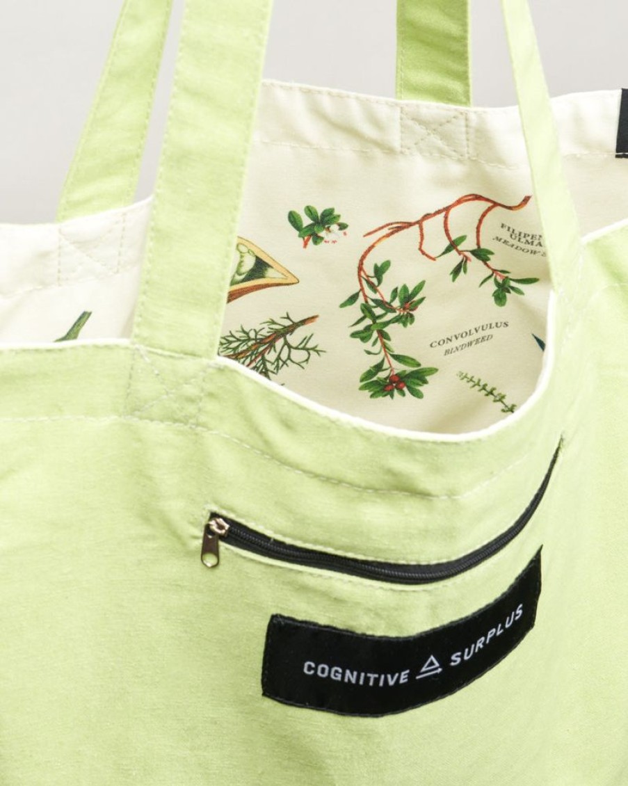 Bags Cognitive Surplus | Pharmacy Tote Bag | Reversible Medicinal Botany Tote