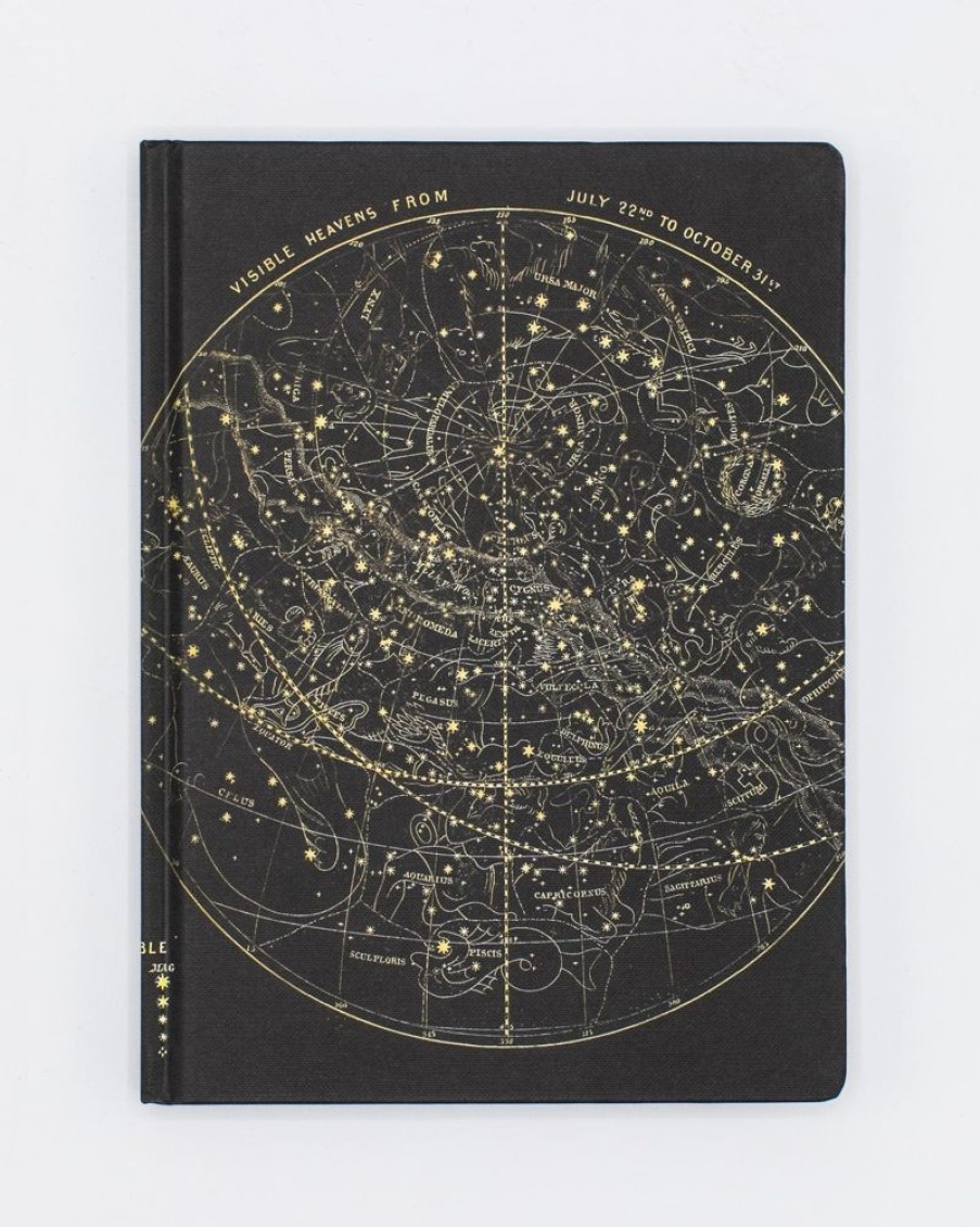 Notebooks Cognitive Surplus | Star Chart Night Sky Hardcover Notebook