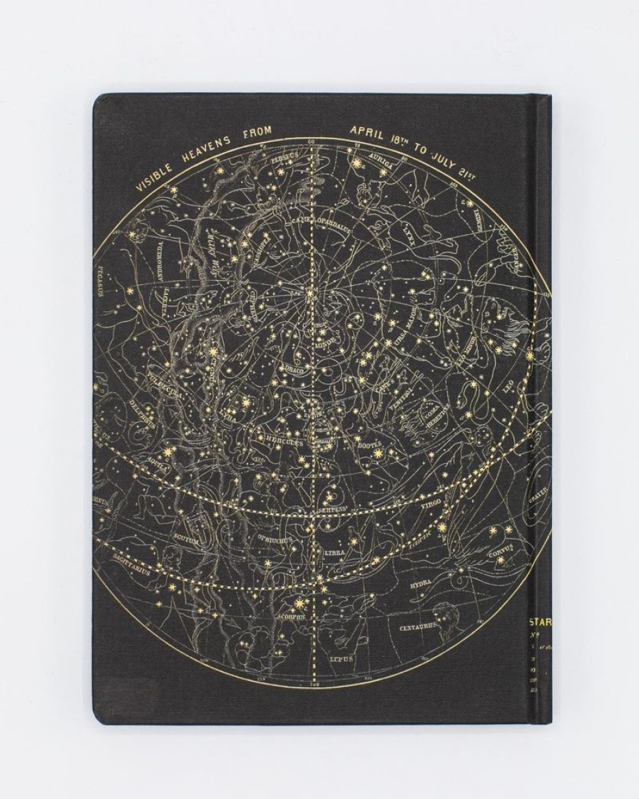 Notebooks Cognitive Surplus | Star Chart Night Sky Hardcover Notebook