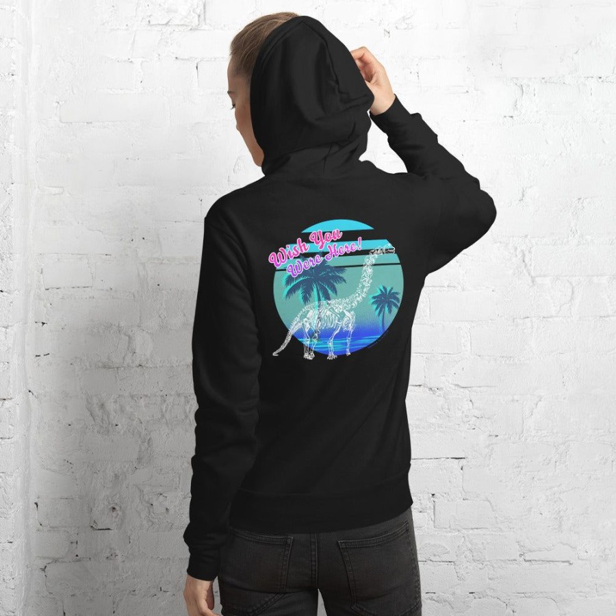 Apparel Cognitive Surplus | Dinosaur Wish You Were Here Hoodie