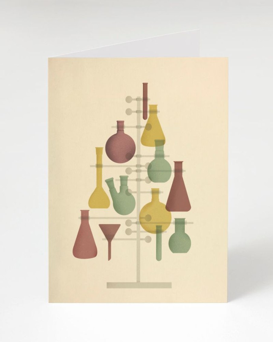 Stationery Cognitive Surplus | Chemis-Tree Holiday Card - Chemistry Christmas Card | Cognitive Surplus