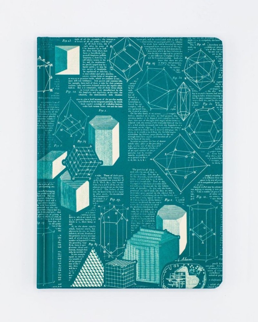 Notebooks Cognitive Surplus | Crystallization Chemistry Notebook Hardcover | Science Lab