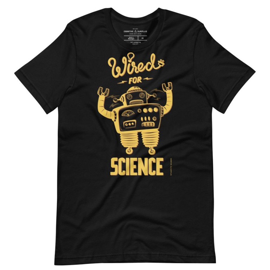 Apparel Cognitive Surplus | Wired For Science Graphic Tee