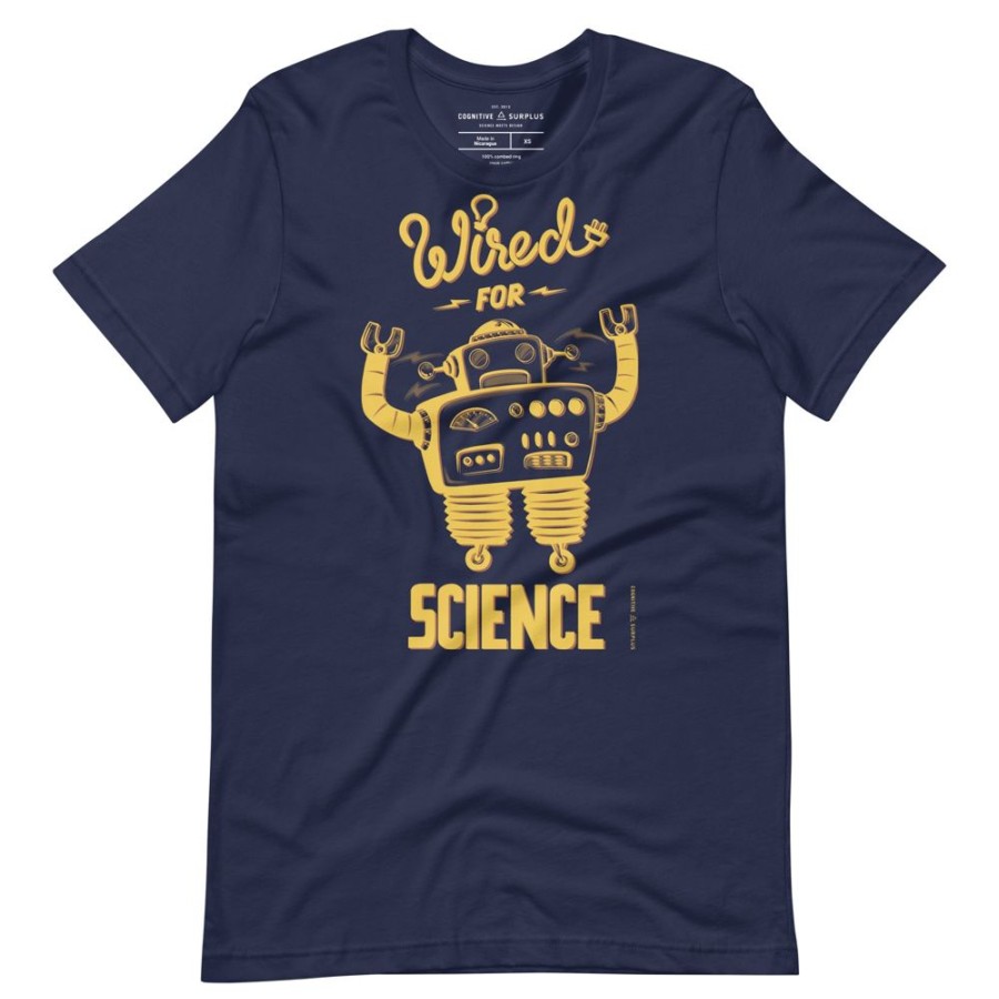 Apparel Cognitive Surplus | Wired For Science Graphic Tee