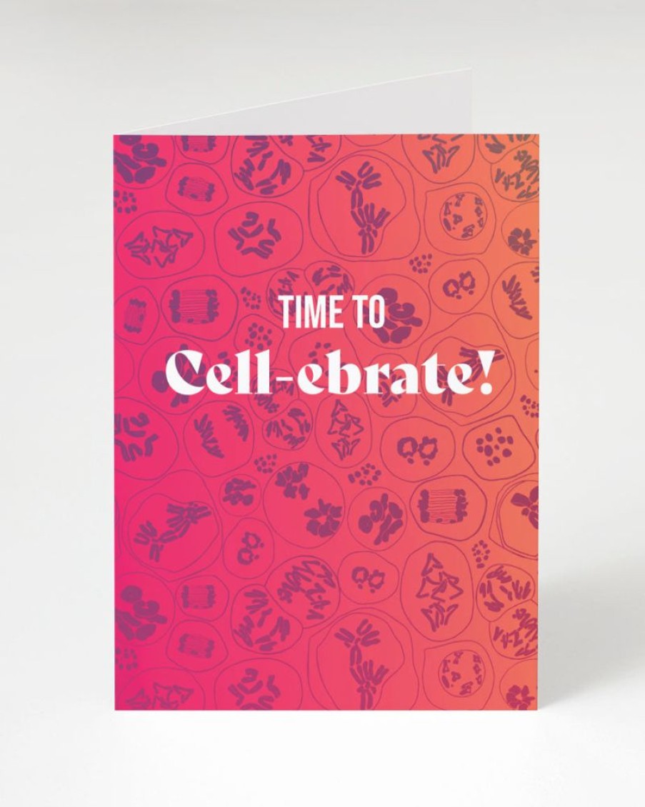 Stationery Cognitive Surplus | Cellular Celebration Card - Time To Cell-Ebrate | Cognitive Surplus