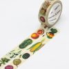 Stationery Cognitive Surplus | Fruit & Vegetable Harvest Washi Tape