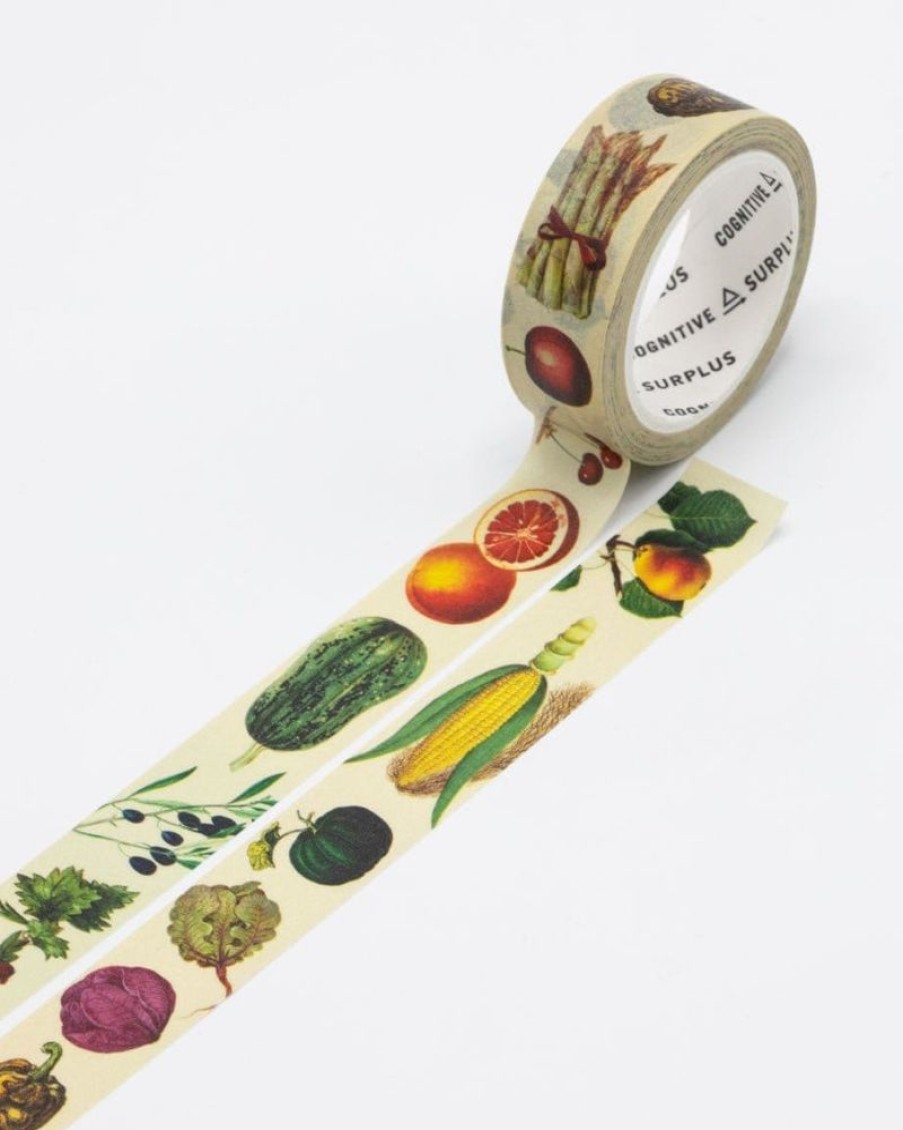 Stationery Cognitive Surplus | Fruit & Vegetable Harvest Washi Tape