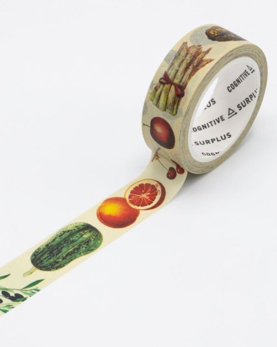 Stationery Cognitive Surplus | Fruit & Vegetable Harvest Washi Tape