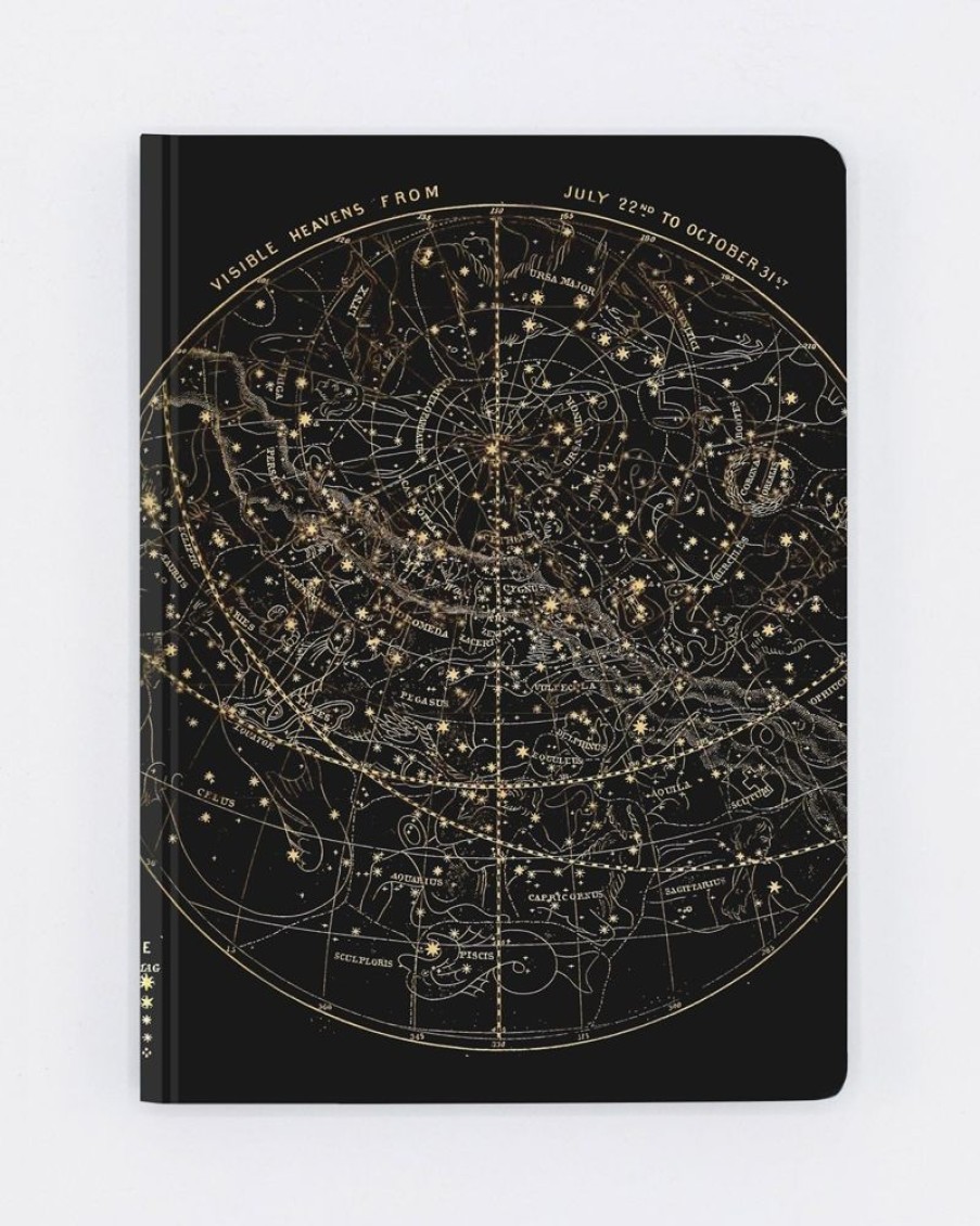 Notebooks Cognitive Surplus | Star Chart Night Sky Hardcover Notebook