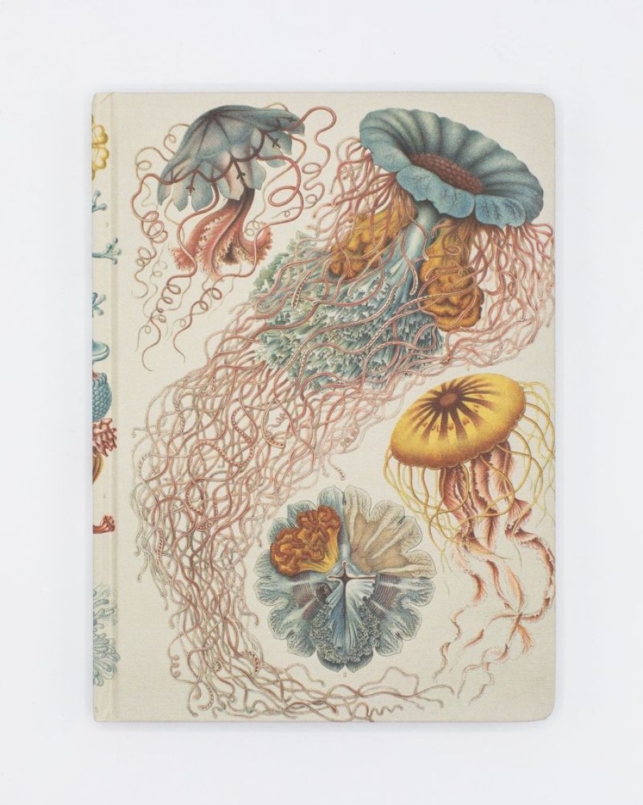 Notebooks Cognitive Surplus | Jellyfish Print Notebook - Hardcover | Biology Gifts