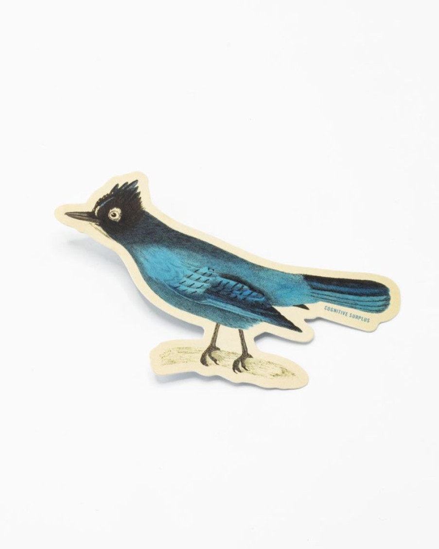 Stationery Cognitive Surplus | Stellar Jay Sticker