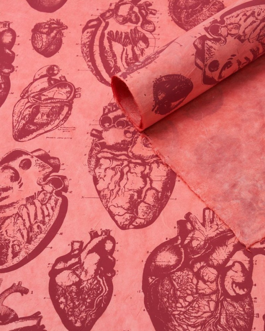 Stationery Cognitive Surplus | Anatomical Heart Wrapping Paper