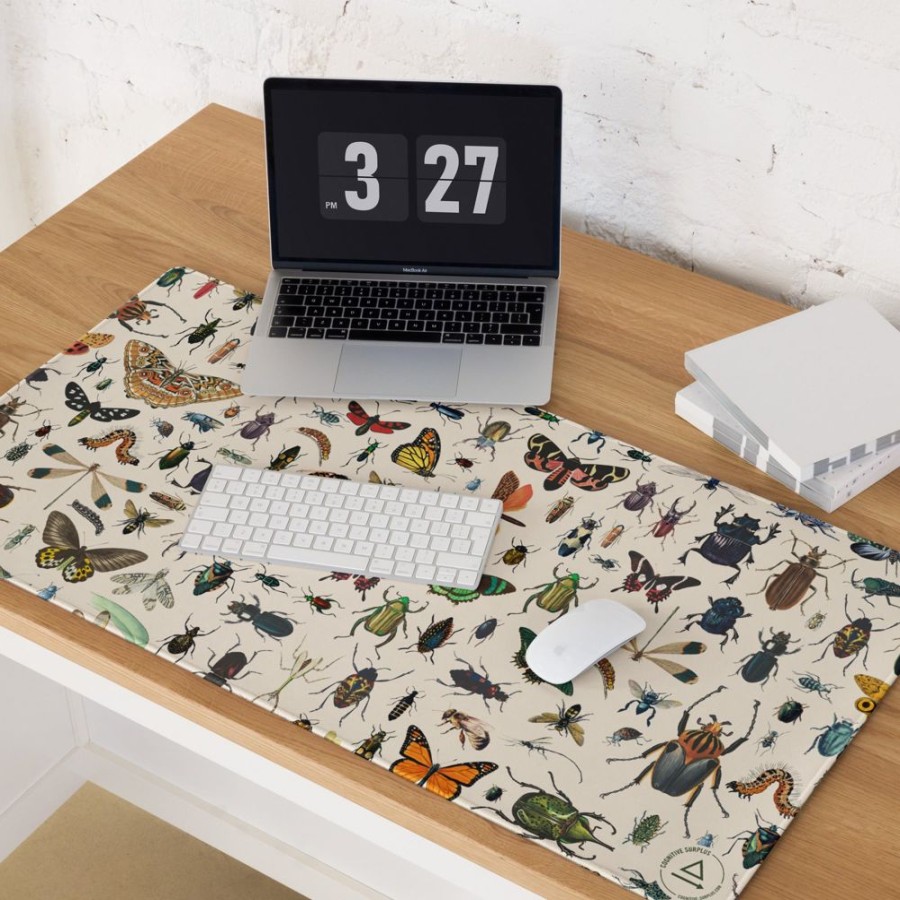 Home Cognitive Surplus | Butterflies & Beetles Gaming Mouse Pad