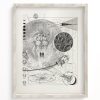 Wall Art Cognitive Surplus | Moon Scientific Illustration Museum Print