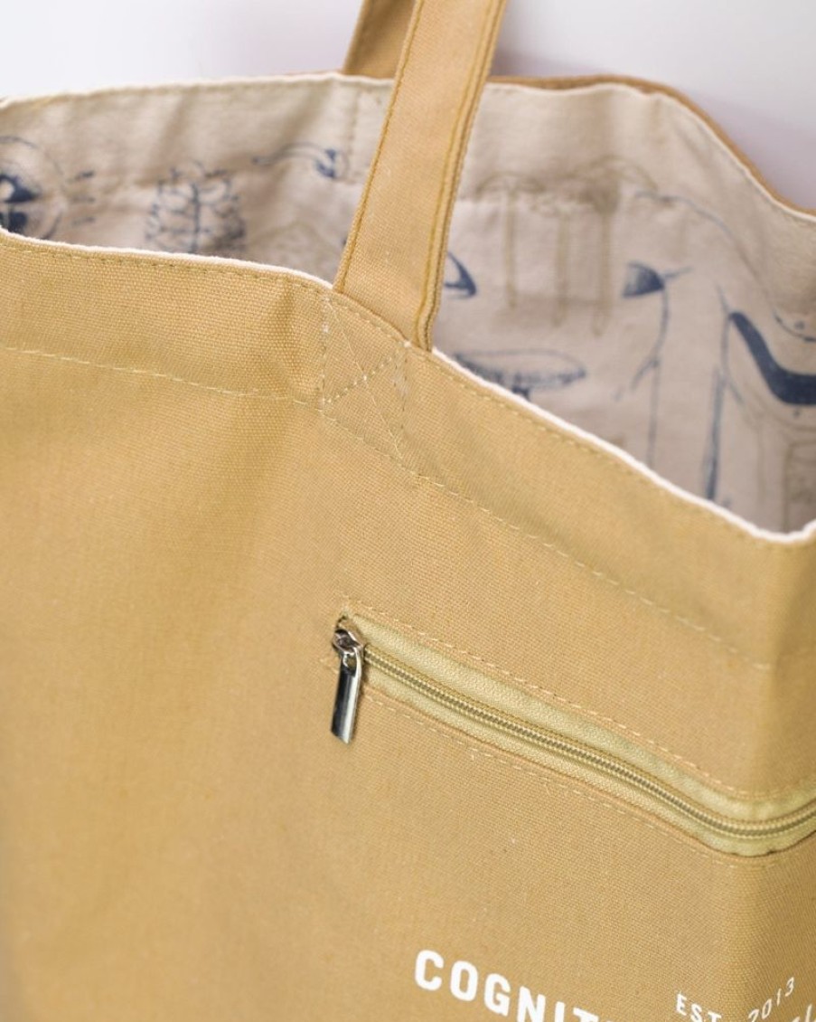 Bags Cognitive Surplus | Mushrooms Canvas Shoulder Tote