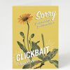 Stationery Cognitive Surplus | Clickbait Headline Greeting Card | Cognitive Surplus