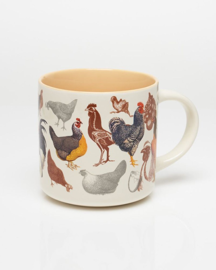 Kitchen + Bar Cognitive Surplus | Backyard Chickens Mug - Poultry Science Mug | Cognitive Surplus