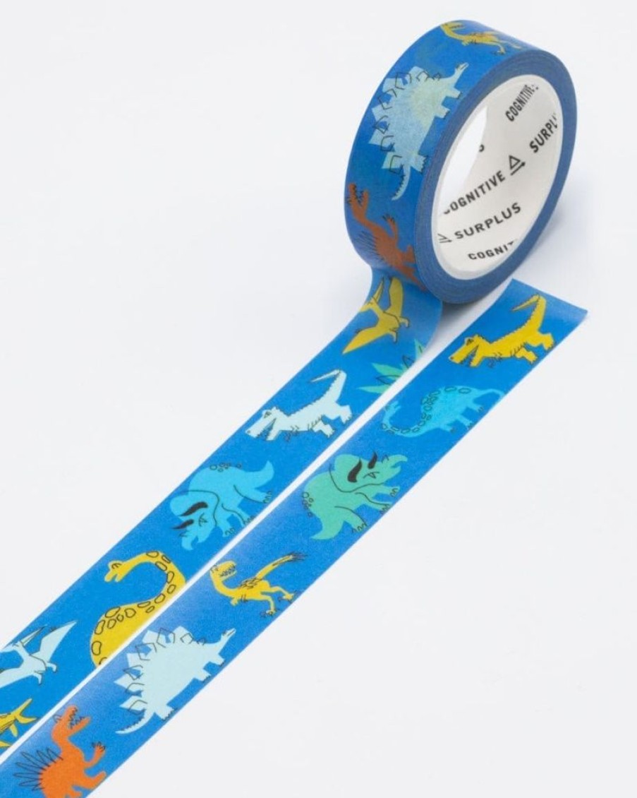 Stationery Cognitive Surplus | Whimsical Dinosaurs Washi Tape