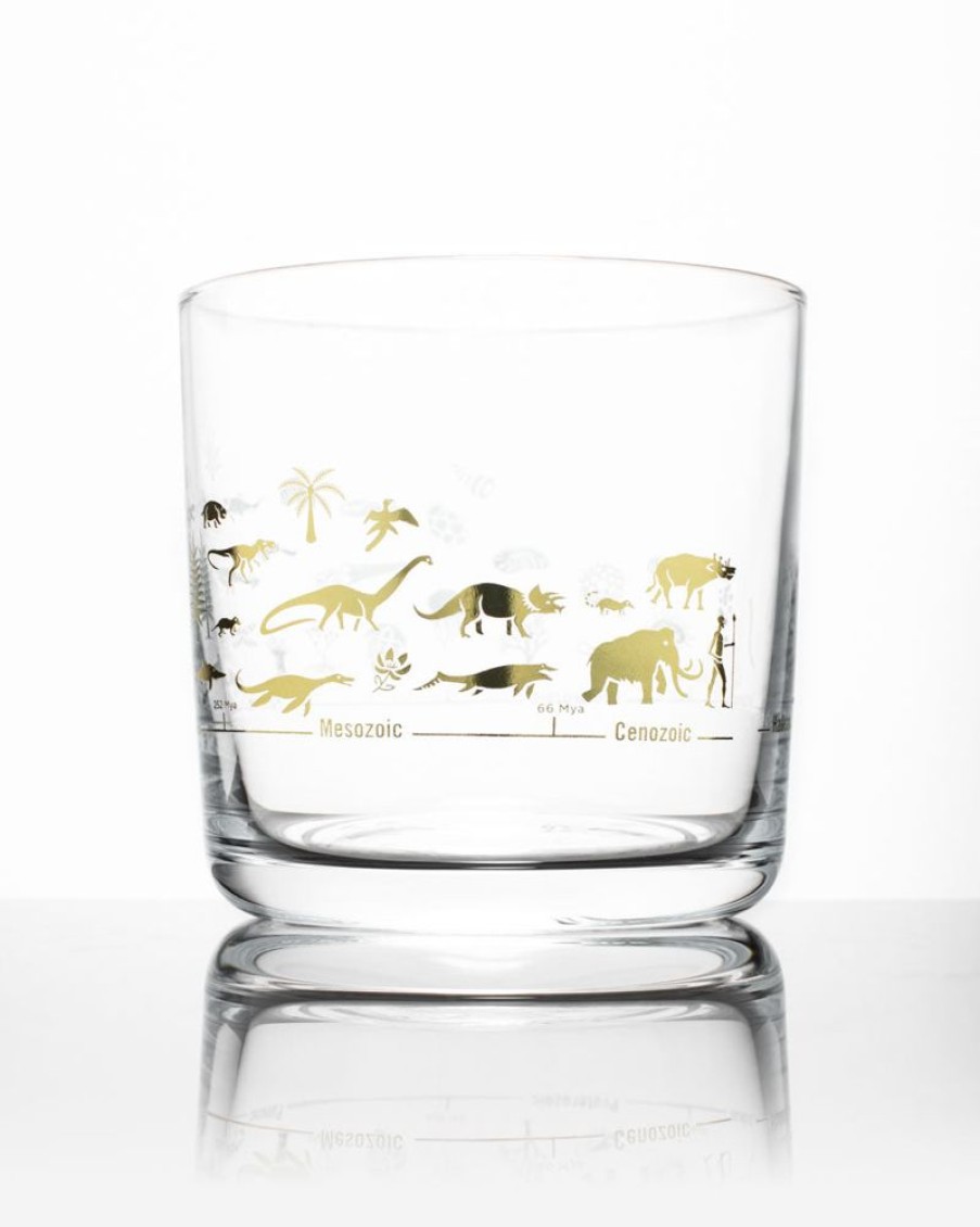 Kitchen + Bar Cognitive Surplus | Geologic Time Scale Whiskey Glass - Scotch Glass | Cognitive Surplus