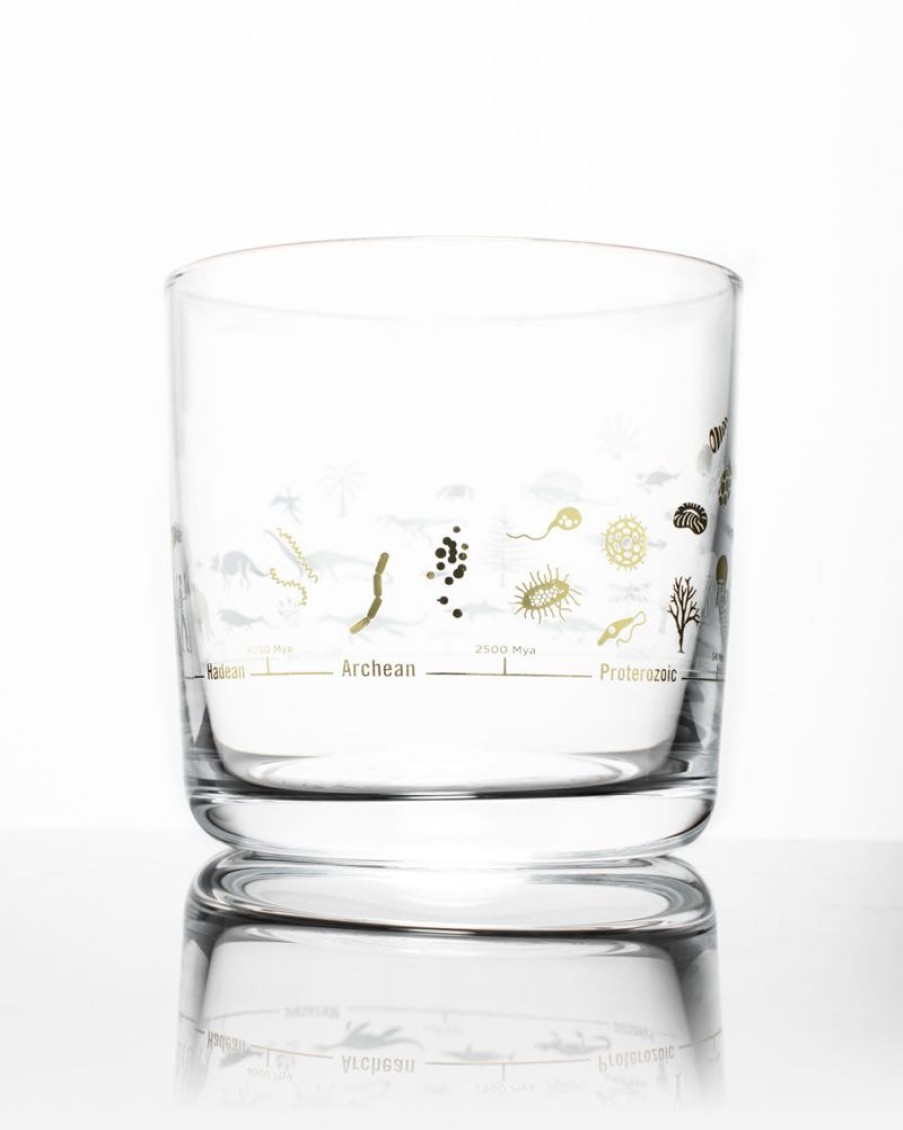 Kitchen + Bar Cognitive Surplus | Geologic Time Scale Whiskey Glass - Scotch Glass | Cognitive Surplus