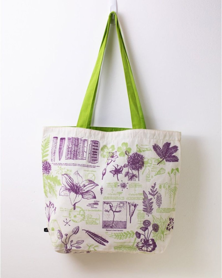 Bags Cognitive Surplus | Botanical Print Tote Bag | Reversible Tote Bag