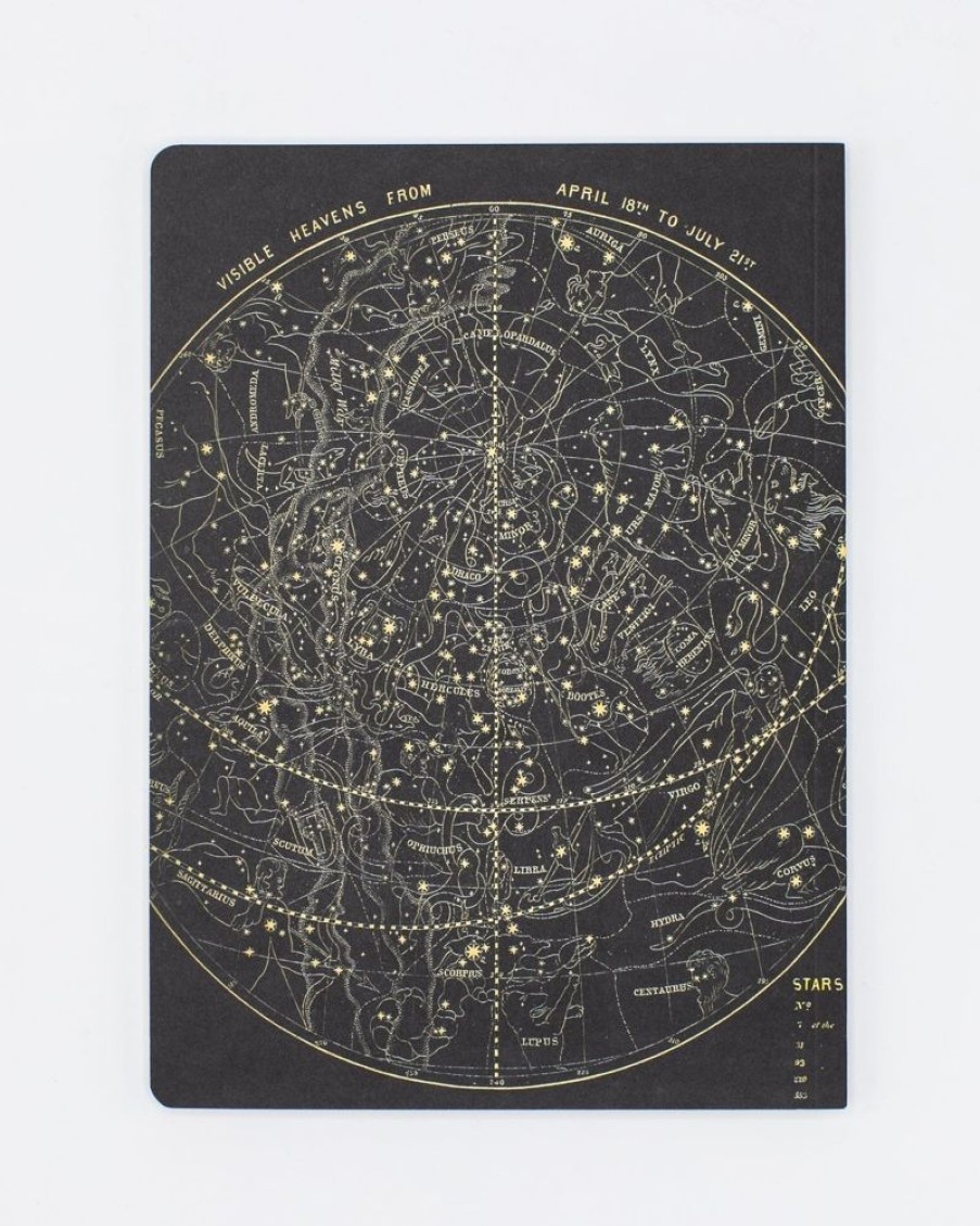 Notebooks Cognitive Surplus | Star Chart Night Sky Softcover Notebook