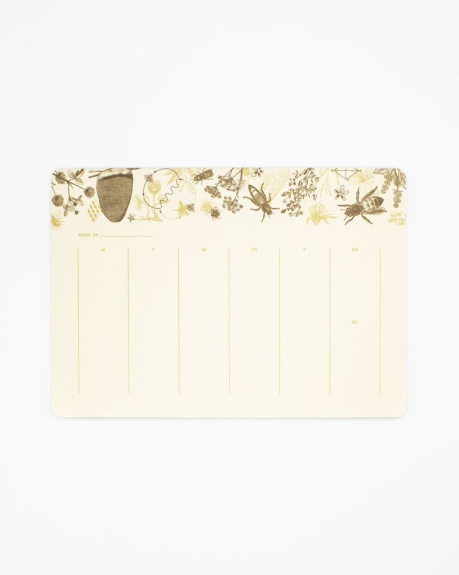 Stationery Cognitive Surplus | Honey Bee Notepads - Entomology Market Pad | Cognitive Surplus