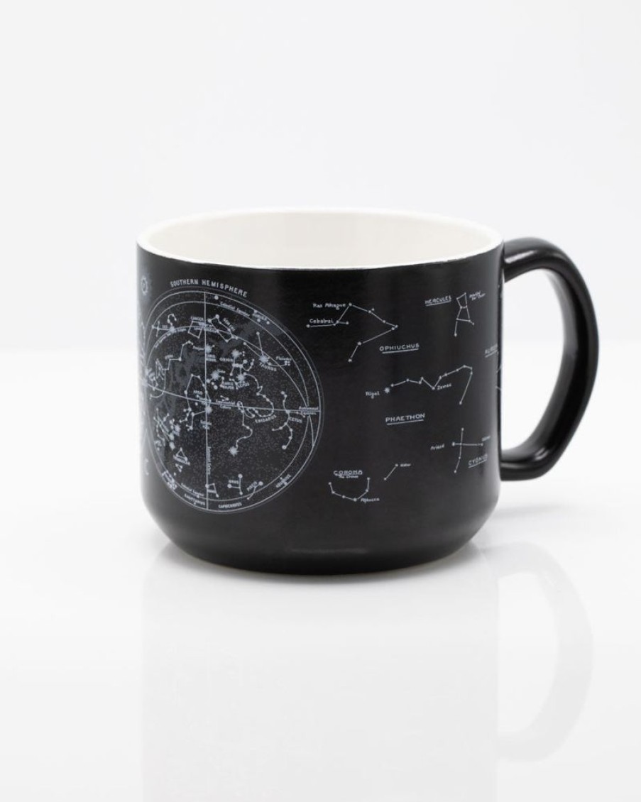 Kitchen + Bar Cognitive Surplus | Night Sky Star Chart Mug - Astronomy Mug | Cognitive Surplus