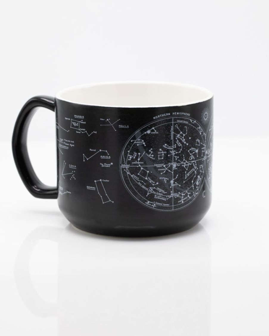 Kitchen + Bar Cognitive Surplus | Night Sky Star Chart Mug - Astronomy Mug | Cognitive Surplus