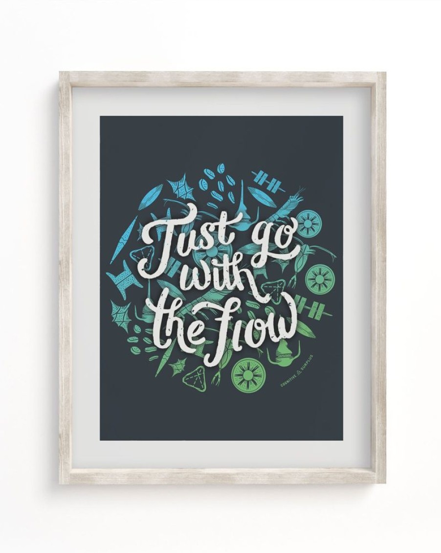 Wall Art Cognitive Surplus | Plankton Go With The Flow Museum Print