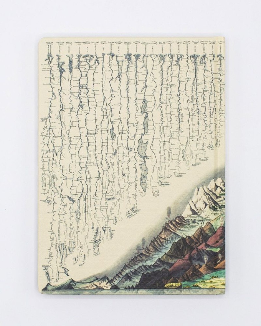 Notebooks Cognitive Surplus | Rivers & Mountains Hardcover - Blank