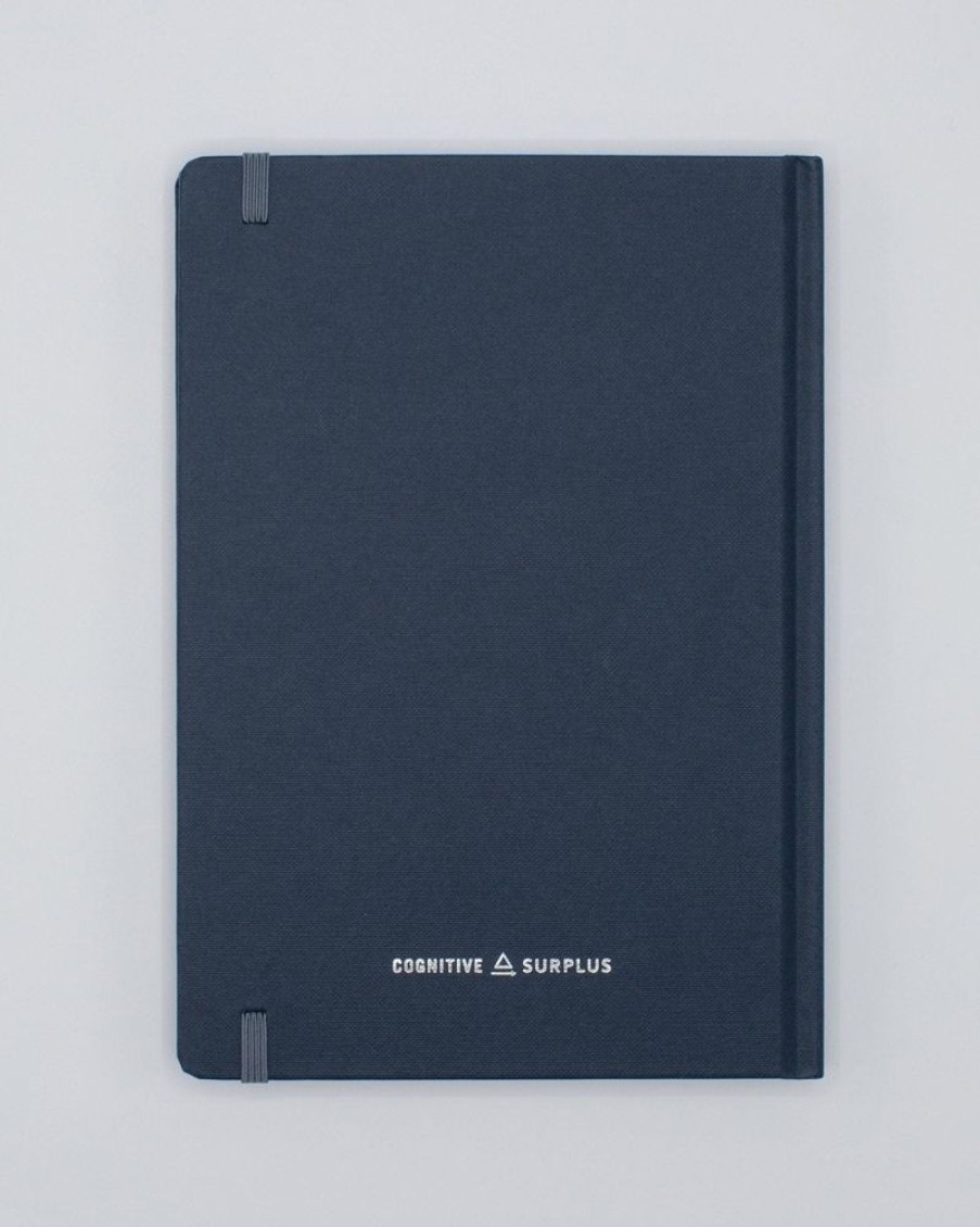 Notebooks Cognitive Surplus | Astronomy A5 Hardcover Notebook - Dotted Lines | Cognitive Surplus Space Blue