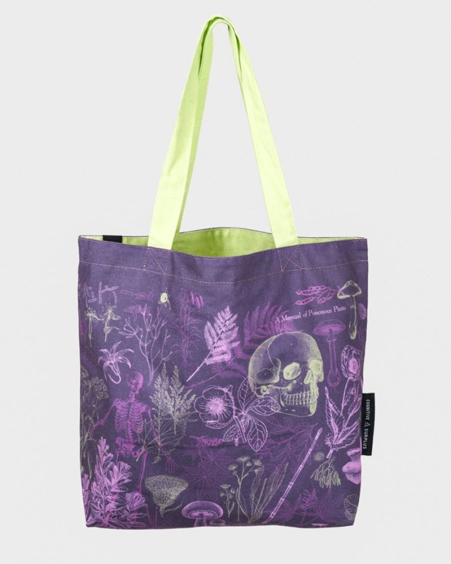 Bags Cognitive Surplus | Poisonous Plants Tote Bag | Reversible Tote Bag