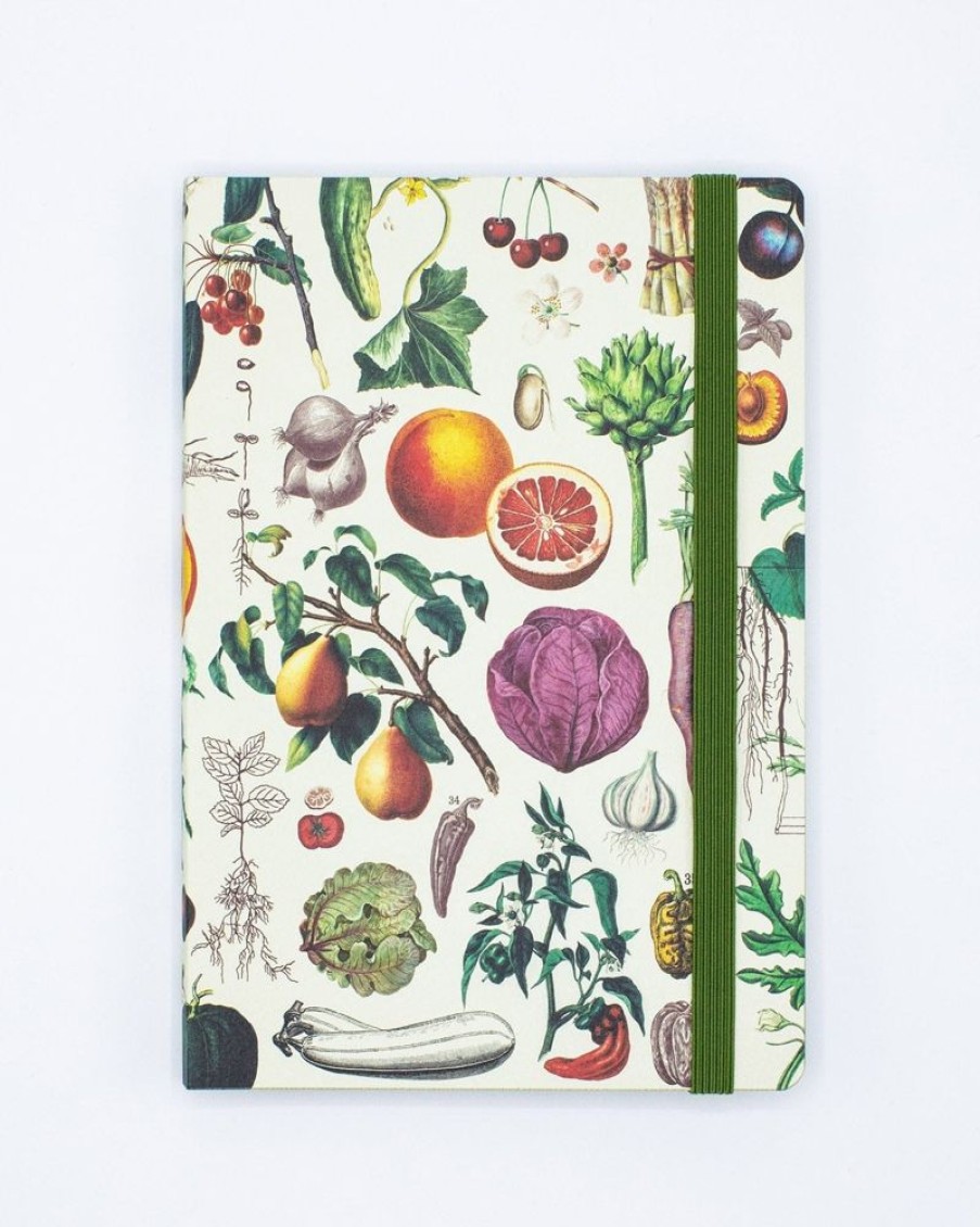 Notebooks Cognitive Surplus | Fruit & Vegetables A5 Notebook - Garden Journal | Cognitive Surplus