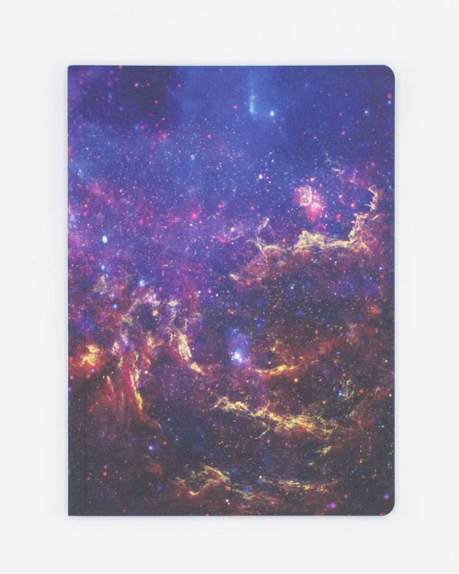 Notebooks Cognitive Surplus | Nebula Chart Night Sky Softcover Notebook | Cognitive Surplus