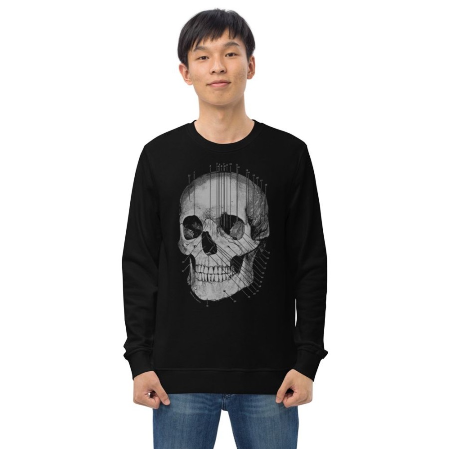 Apparel Cognitive Surplus | Skull Anatomy Sweatshirt - Organic