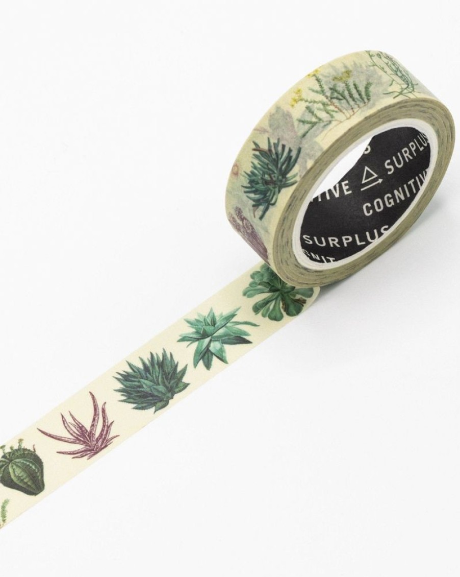 Stationery Cognitive Surplus | Succulents Washi Tape