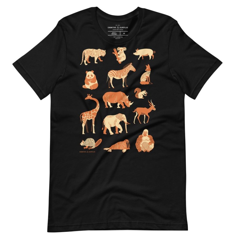 Apparel Cognitive Surplus | Retro Mammals Graphic Tee