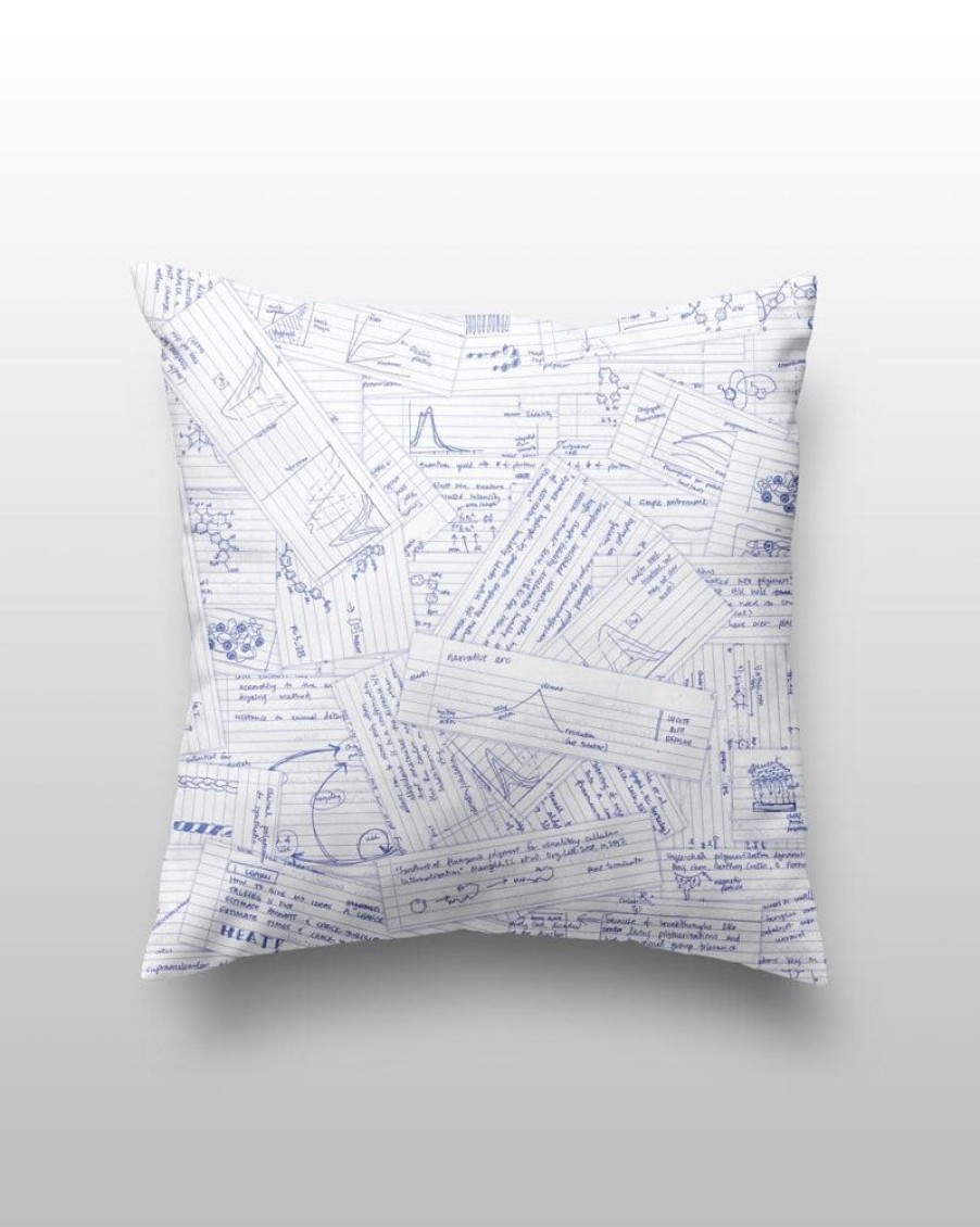 Home Cognitive Surplus | Lab Notes Pillow Cover